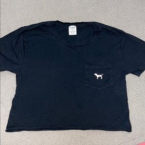 Victoria Secret Black Crop Top